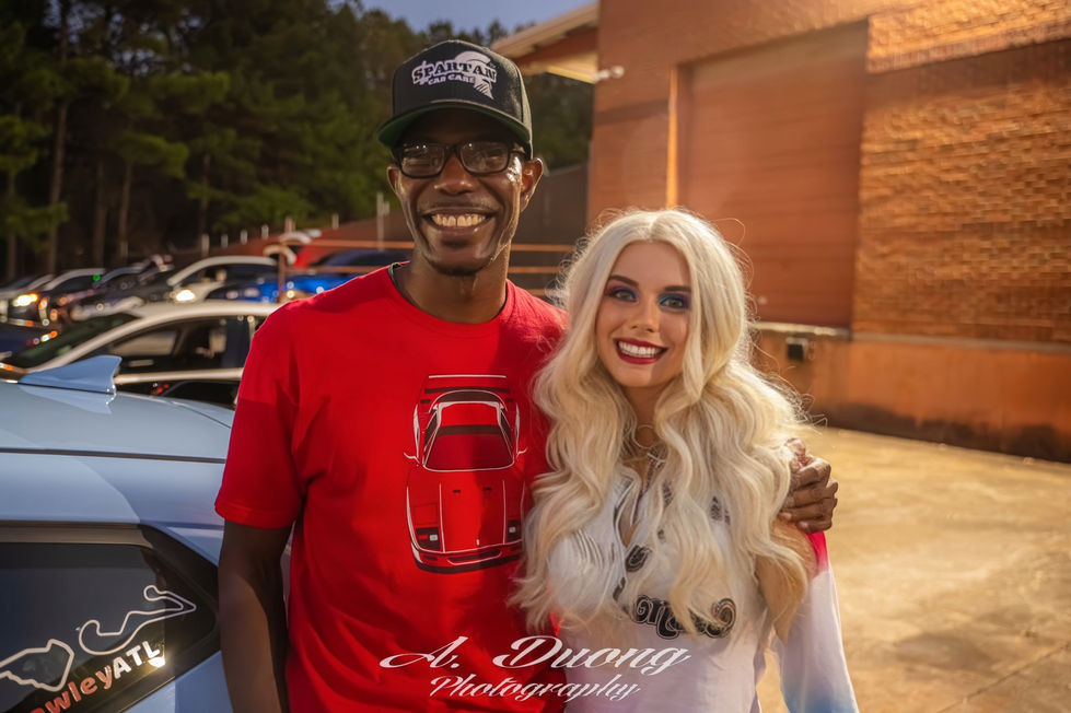 Alexis as Harley Quinn and @CrawleyATL