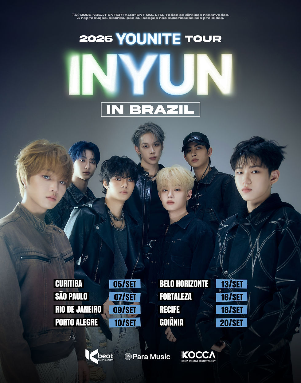 YOUNITE anuncia nova turnê pelo Brasil com shows em oito cidades