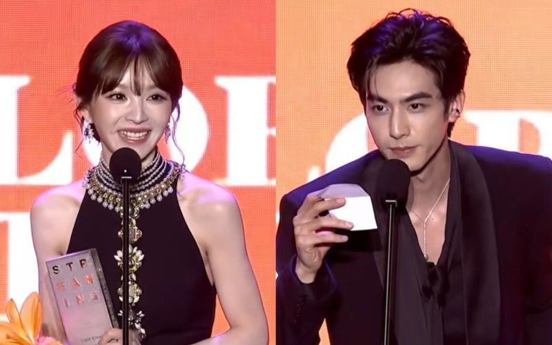 Tian Xiwei e Song Weilong conquistam a Coreia e levam prêmio de Melhor Atriz e Melhor Ator