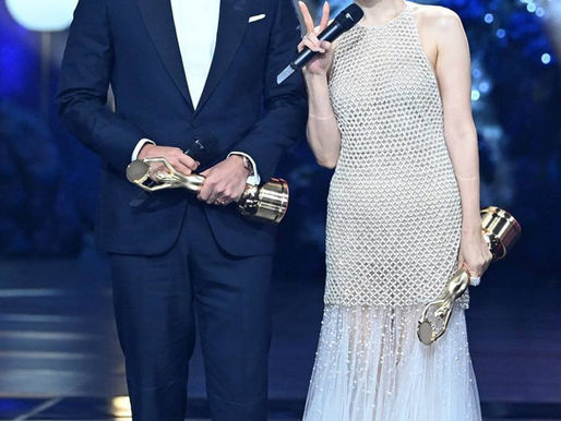 Hyun Bin e Son Ye Jin triunfam juntos em noite inesquecível na 46º edição do Blue Dragon Awards