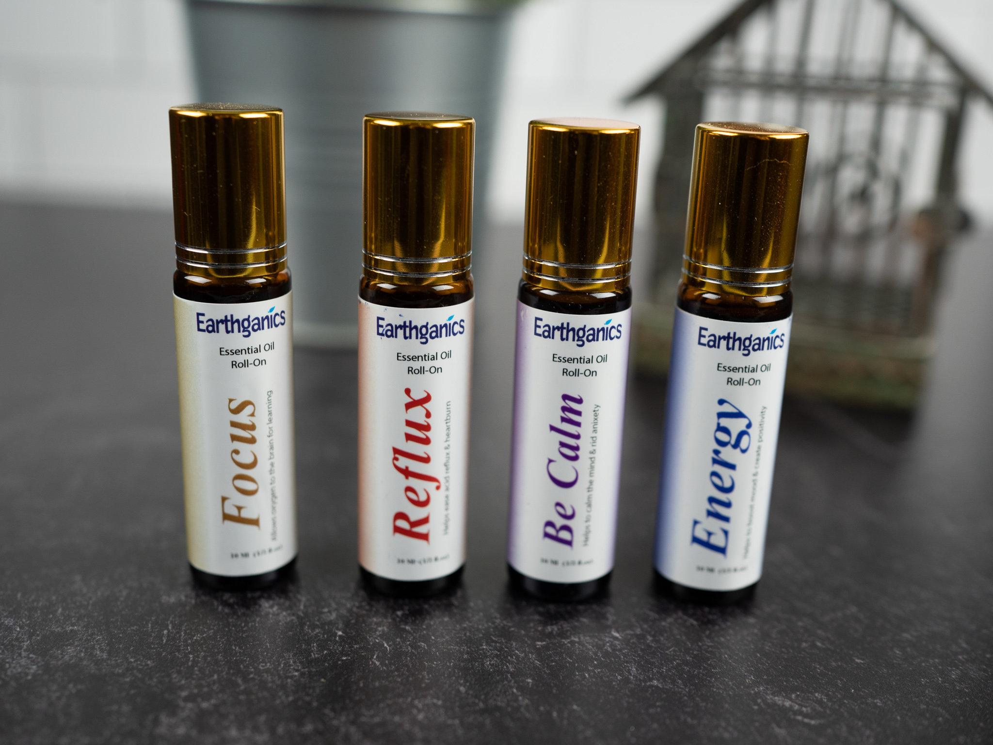 Essential Oil Roller Bottles | Earthganics