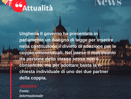 Ungheria e i diritti negati - Uniti Verso la Meta News