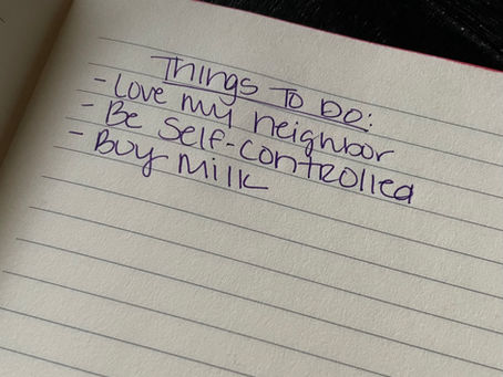 5 Reasons Making a List Is a Spiritual Discipline
