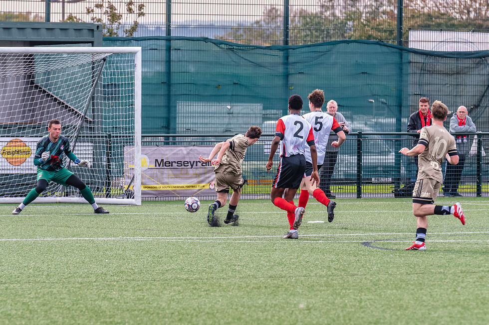 Joel Skillen denied by the keeper