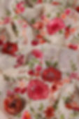 Rose Love Pattern Embroidery Fabric