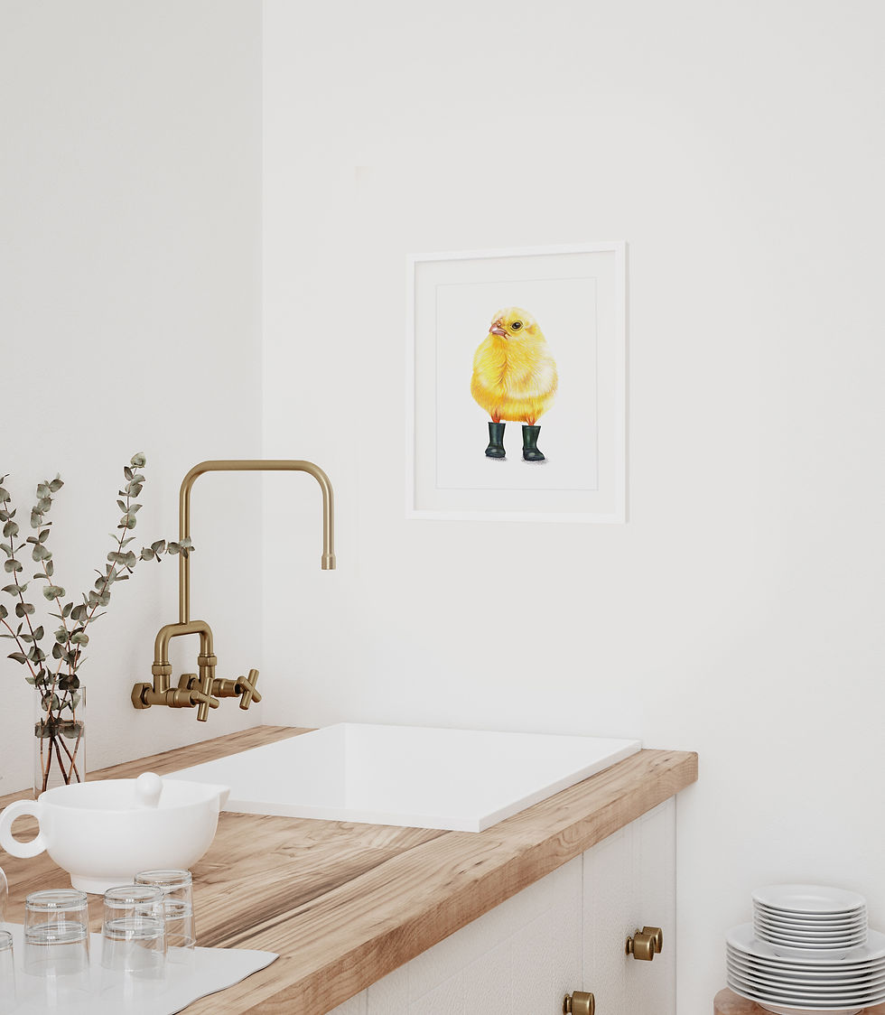 Thumbnail: Chick In Wellies