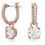 Miniatyrbilde: Swarovski øredobber Constella drop, rose