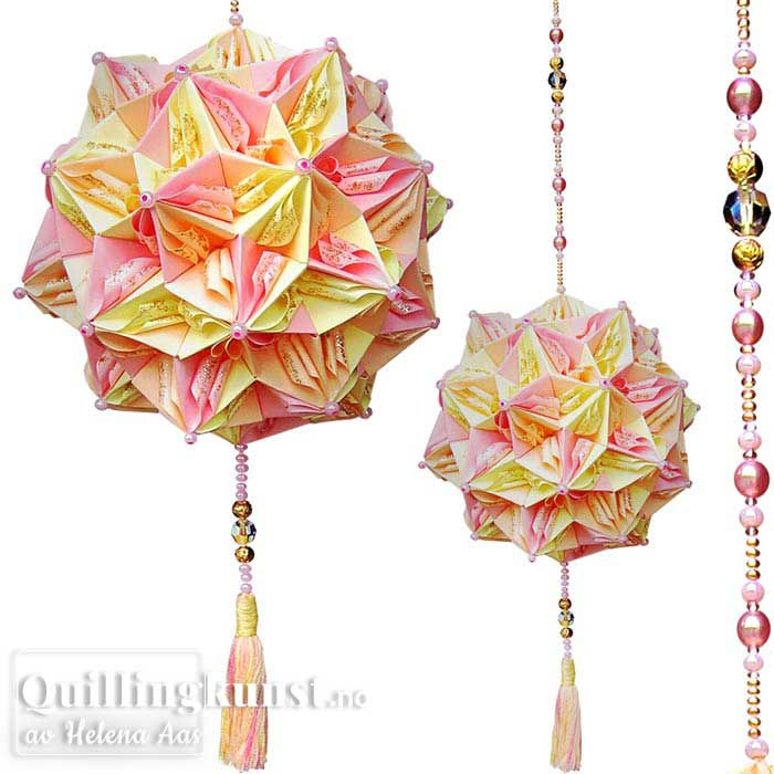 Miniatura: Kusudama, Curly Ant-Lion's Nest