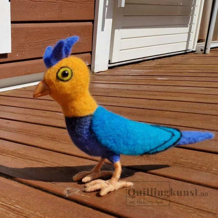 Miniatyrbilde: Kanarifugl med kam