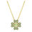 Miniatyrbilde: Swarovski smykke Idyllia Clover, gult