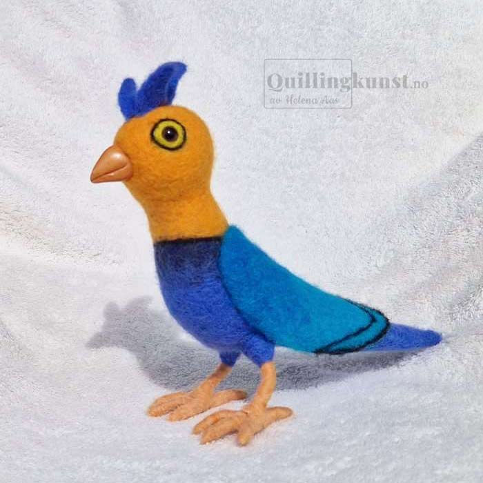 Miniatyrbilde: Kanarifugl med kam