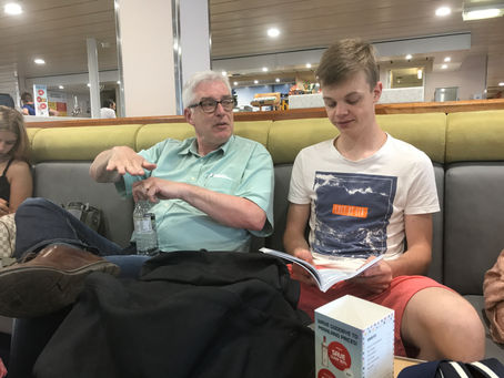 Op de boot en bij Poleisdon Lacy