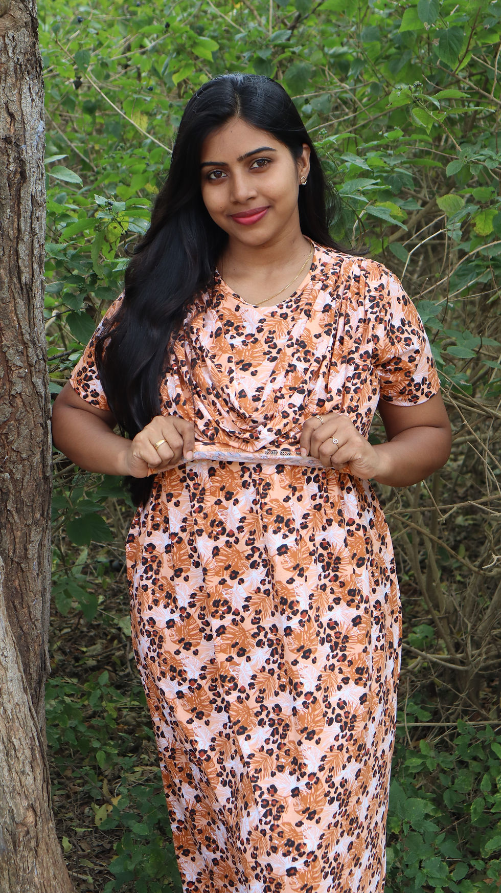 Thumbnail: Annika Feeding Dupatta Lounge Wear