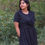 Thumbnail: Black Glitter Feeding Dupatta Lounge Wear