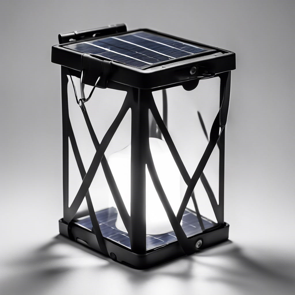 Foldable Solar-Powered Lantern