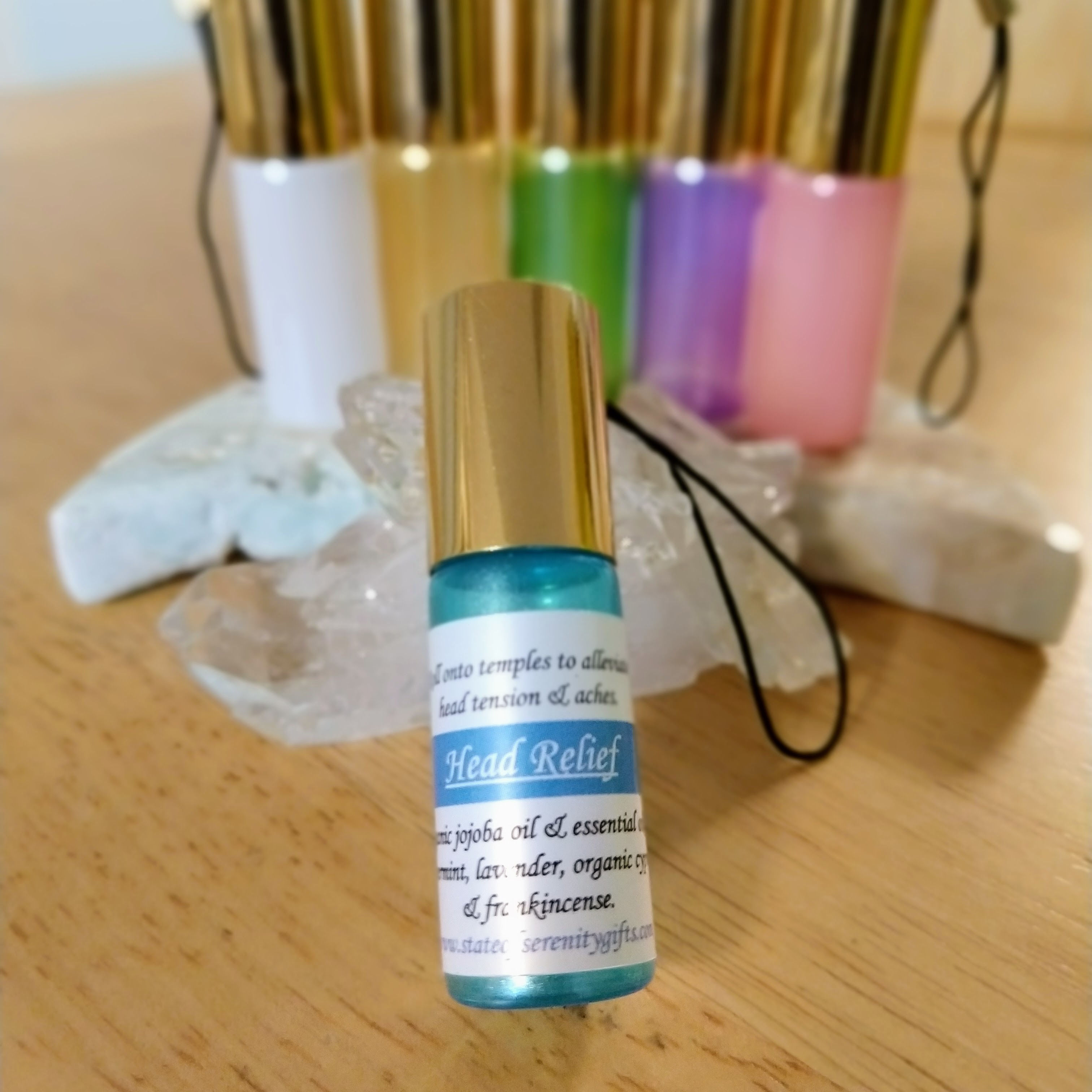 Head Relief Essential Oil Blend Roll On