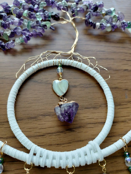 Healing Garden TOL amethyst close up