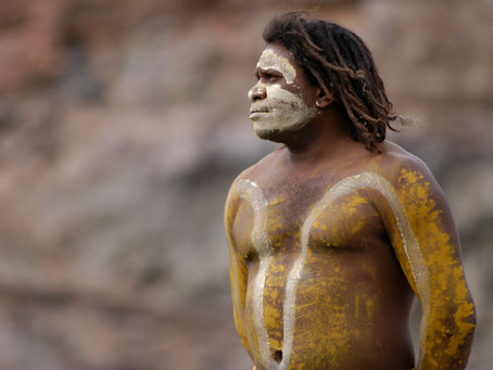 Aboriginal Man in Australia