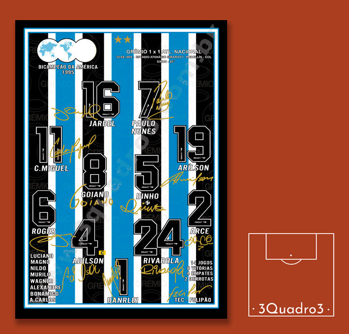 Grêmio - Bicampeão Libertadores 1995