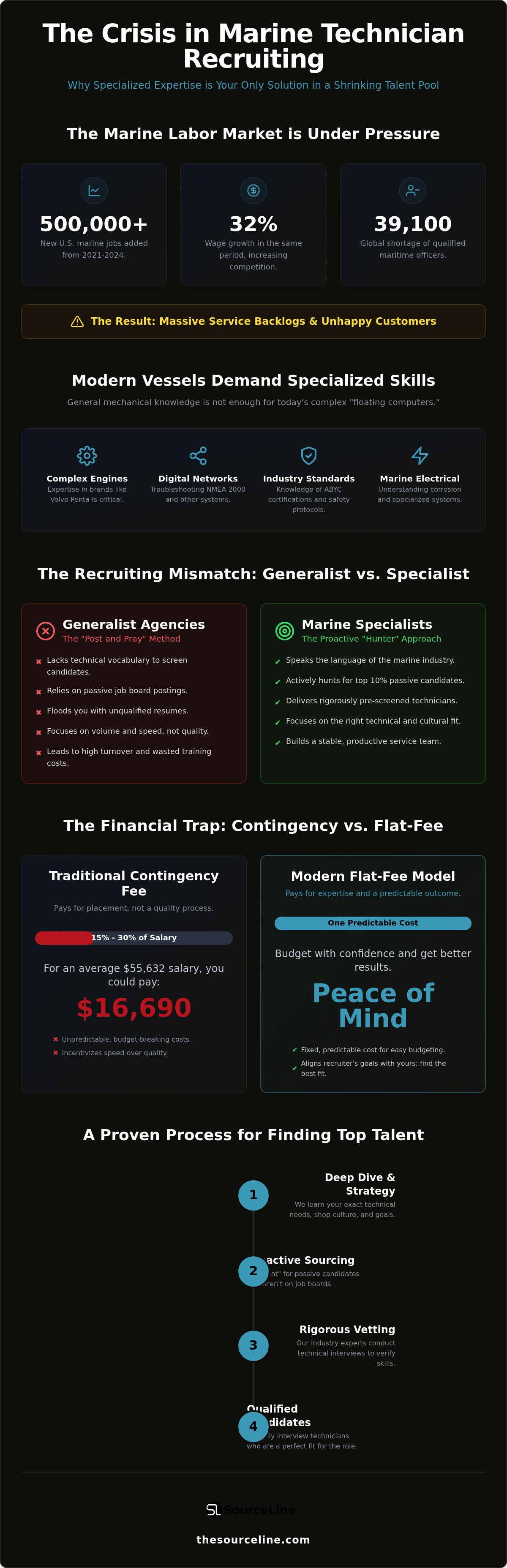 Marine industry specialized recruiting