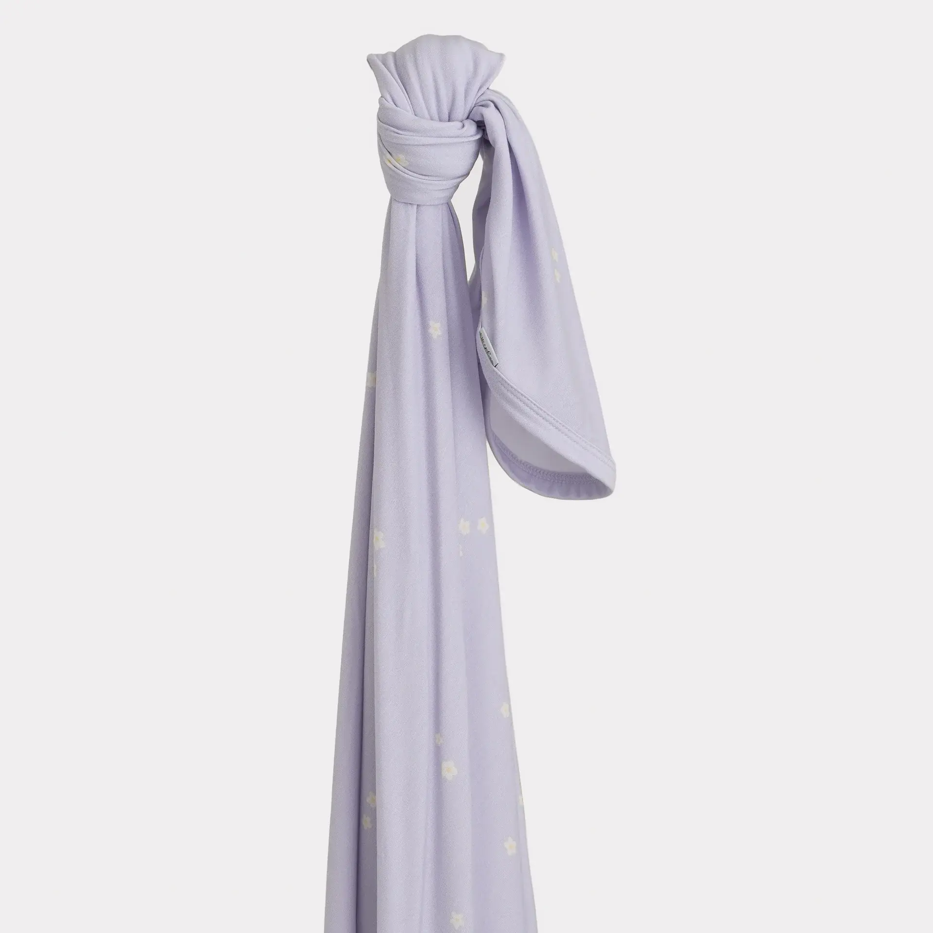 Lavender Floral Bamboo Stretch Swaddle | Pip+Phee