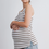 Thumbnail: Striped Ribbed Maternity Tank Top | Hello Miz