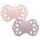 Thumbnail: Infinity Pacifier with Symmetrical Silicone Nipple 2 Pack | Bibs