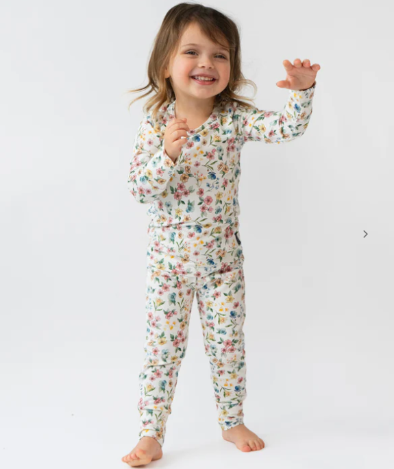 Spring Meadow Long Sleeve 2pc PJ Set | Belan.J