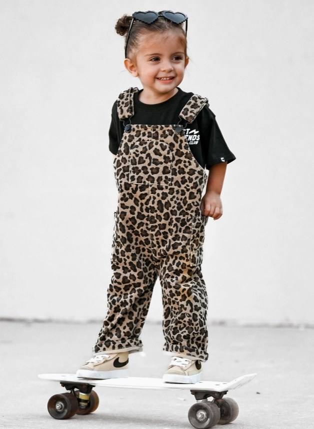 Thumbnail: Leopard Print Overalls | Little Trouble