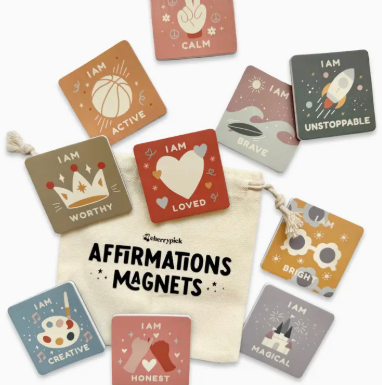 Thumbnail: Affirmations Magnets - Soft Foam Magnetic Set | Magic Playwall