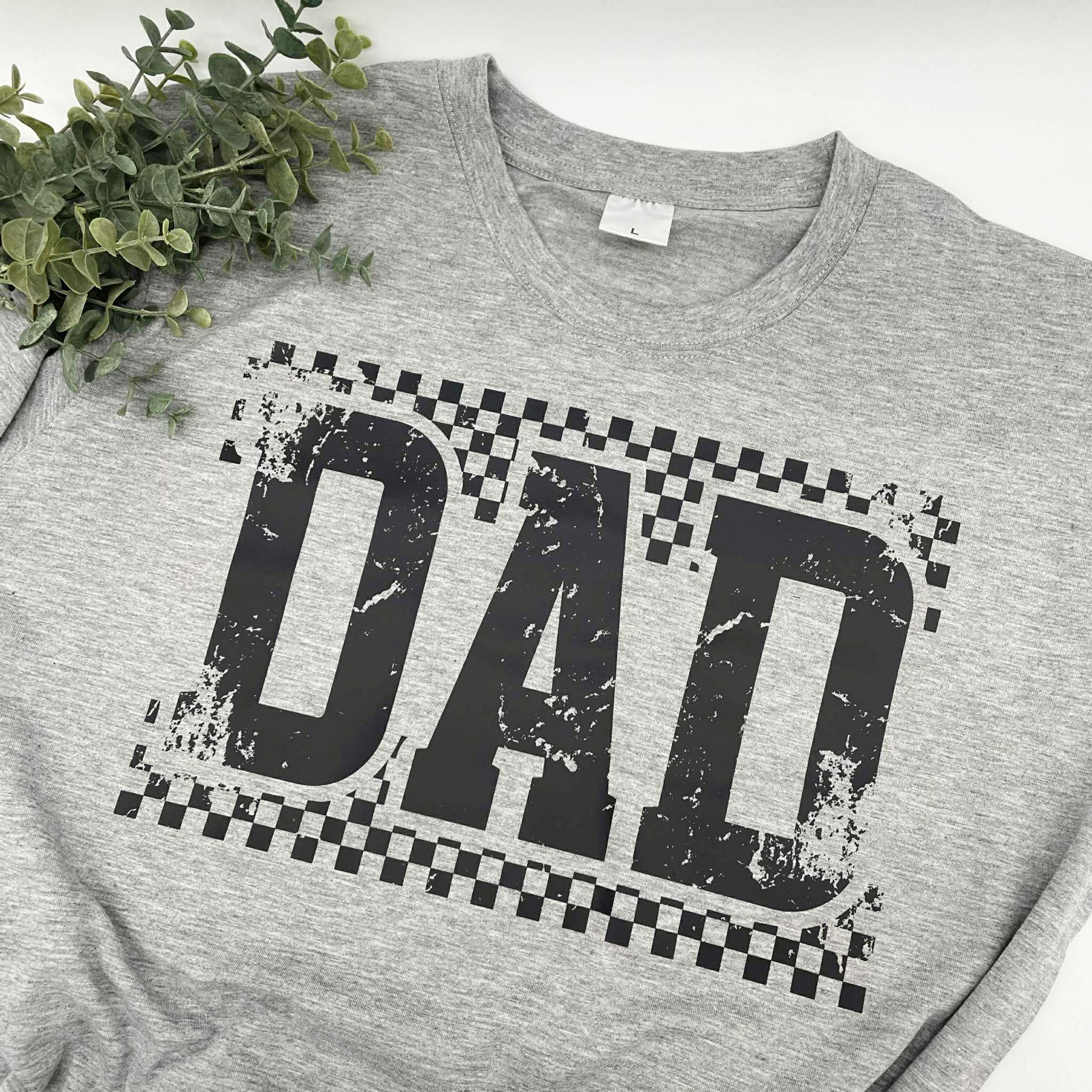 Dad Checker Tee | Blanks Blanks Baby