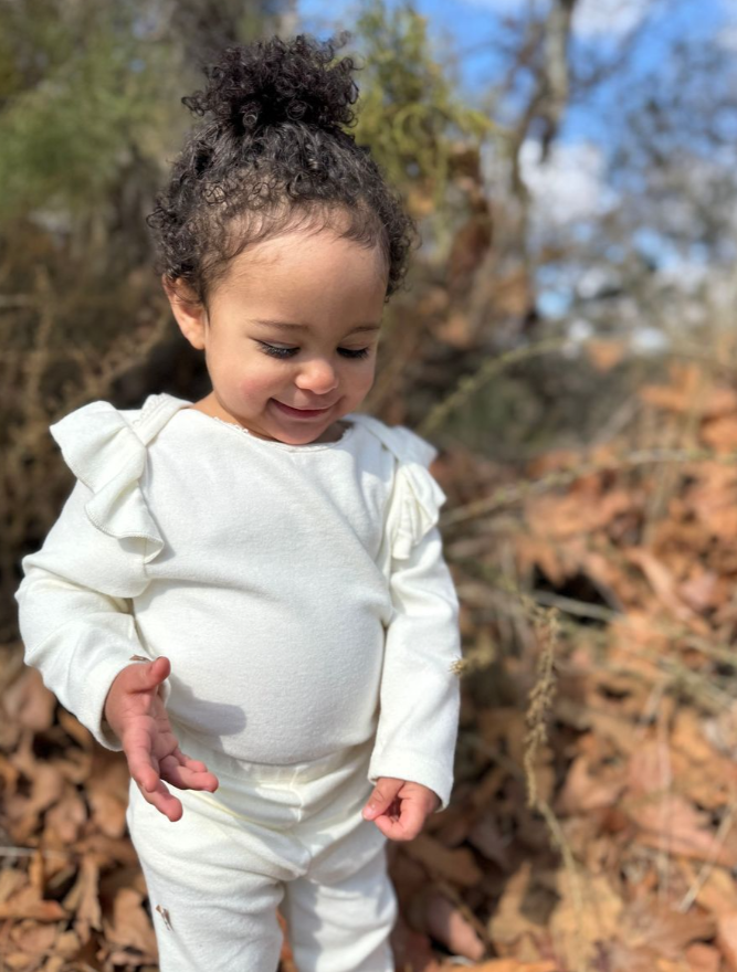Cream Francie Onesie | Vignette