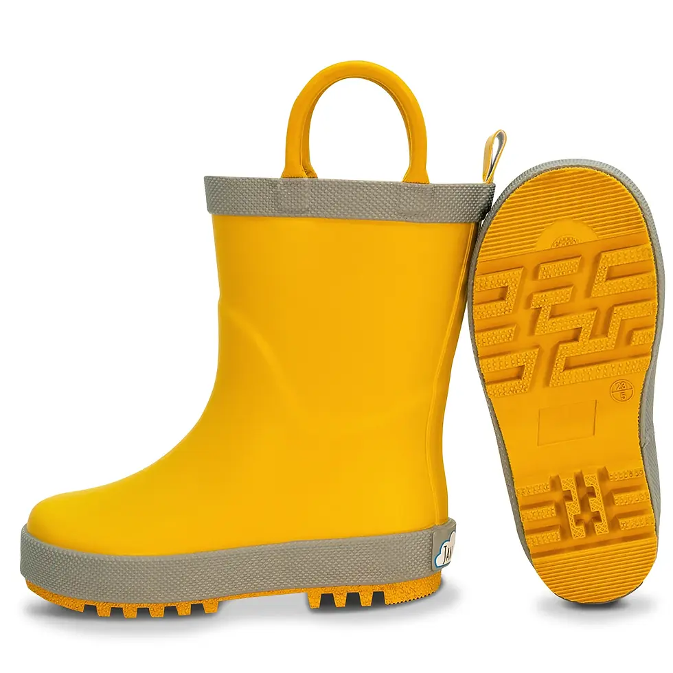 Thumbnail: Puddle-Dry Rubber Rain Boots | Jan & Jul