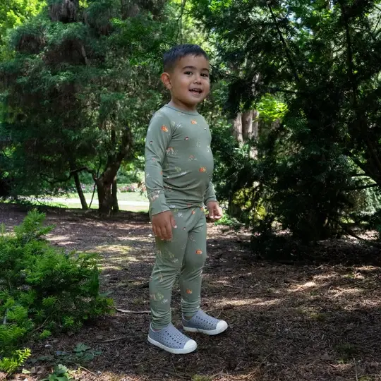 Long Sleeve Pajama Set - Forest Friends | Belan.J