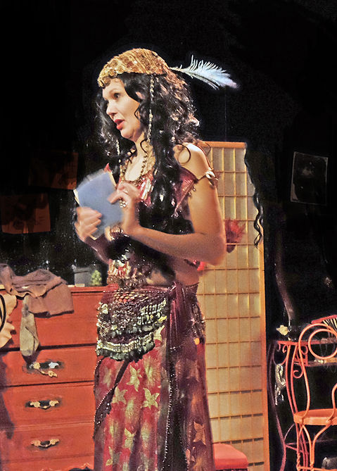 Photo by Hal Weiner, Eva as Mata Hari