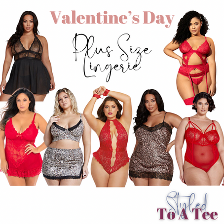Plus Size Lingerie for Valentine's Day