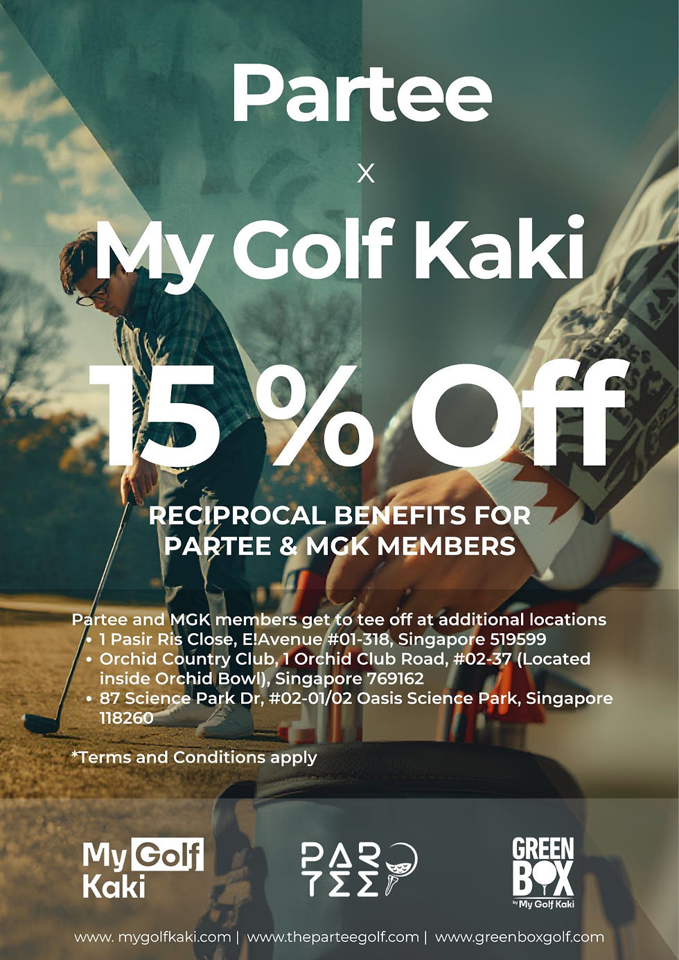 Partee X My Golf Kaki