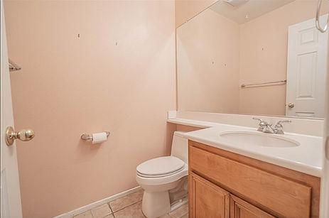 Powder Room Before