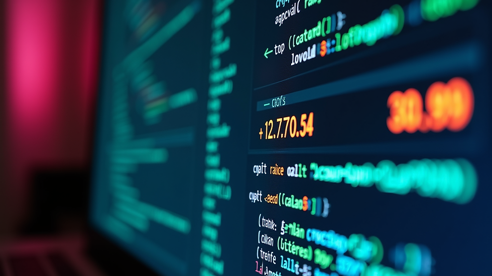 Close-up view of a computer screen showing a suspicious crypto transaction