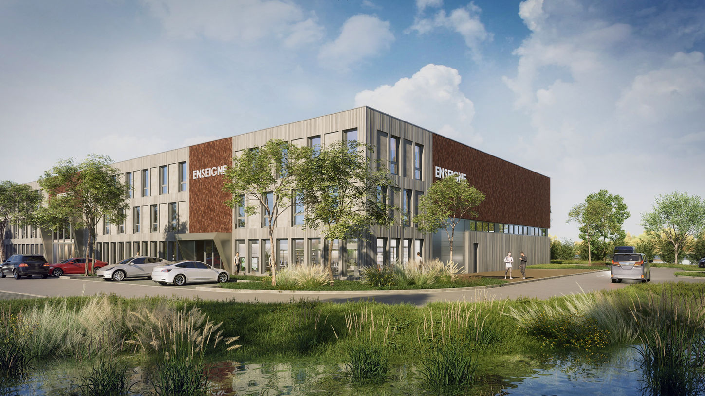 Zone d'activité avec cellules disponibles à Les Novales Orchies (59) au coeur des Hauts-de-France 