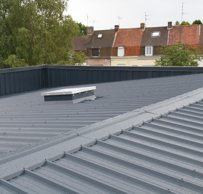Travaux sur toiture bac acier par l'entreprise Thierry Beghin à Orchies, Douai, Valenciennes, Wasquehal, Lille