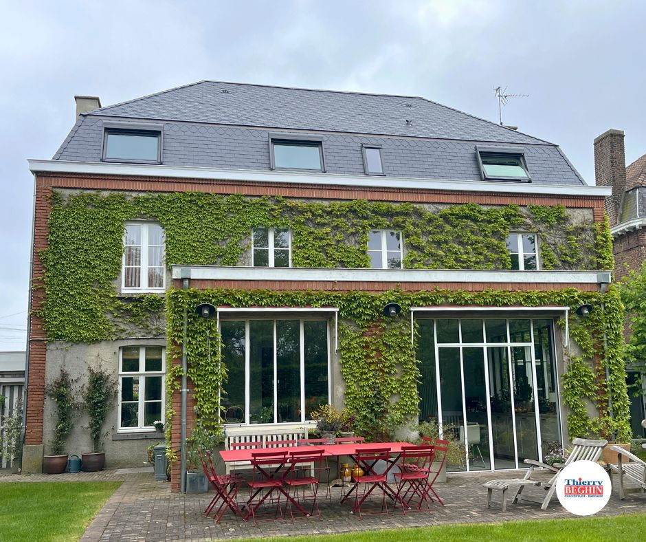 rénovation de toiture en ardoise à Avelin