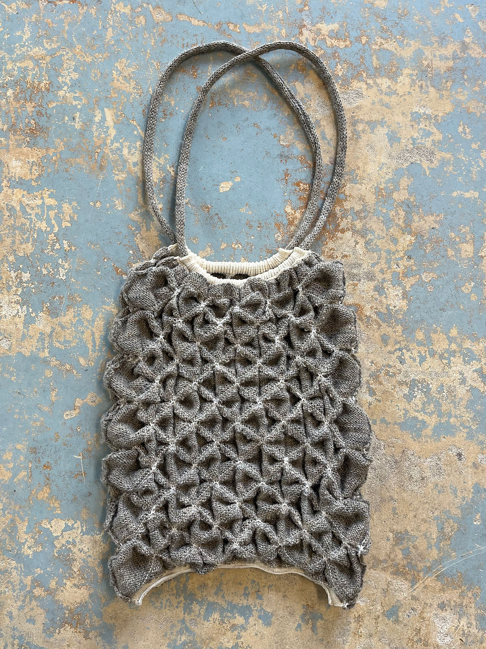 Thumbnail: school gray tote bag