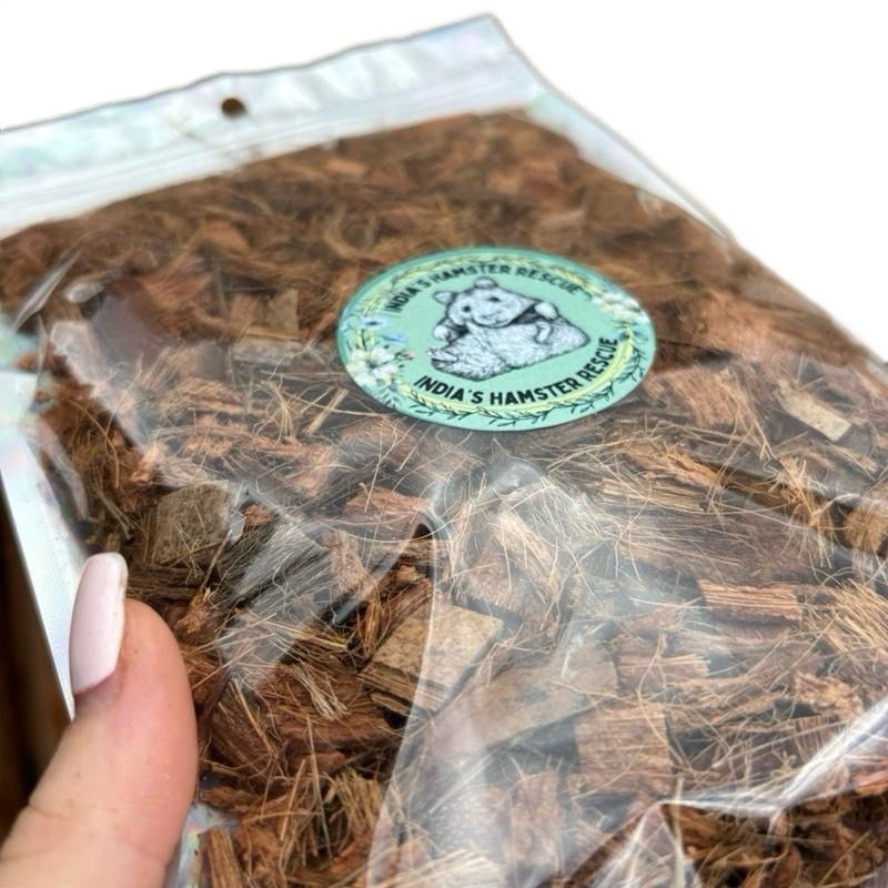 Thumbnail: Coconut Husk Substrate for Hamsters and other small animals 100g