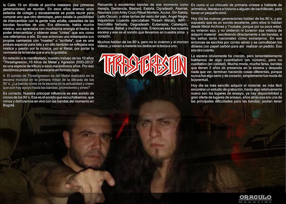 Thrashgresion (Bogotá) Parte 2