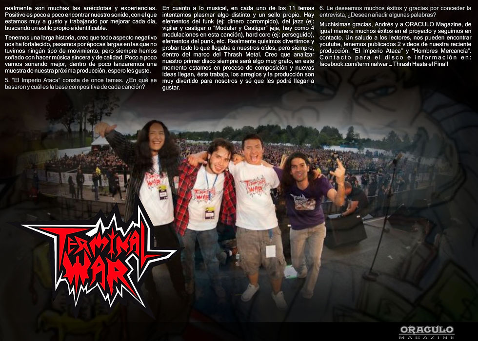 Terminal War (Bogotá) 2° Parte
