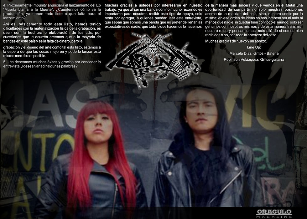 Impunity (Bogotá) 2° Parte