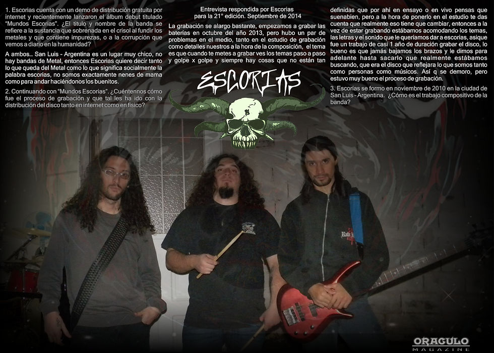 Escorias (Argentina) 1°Parte