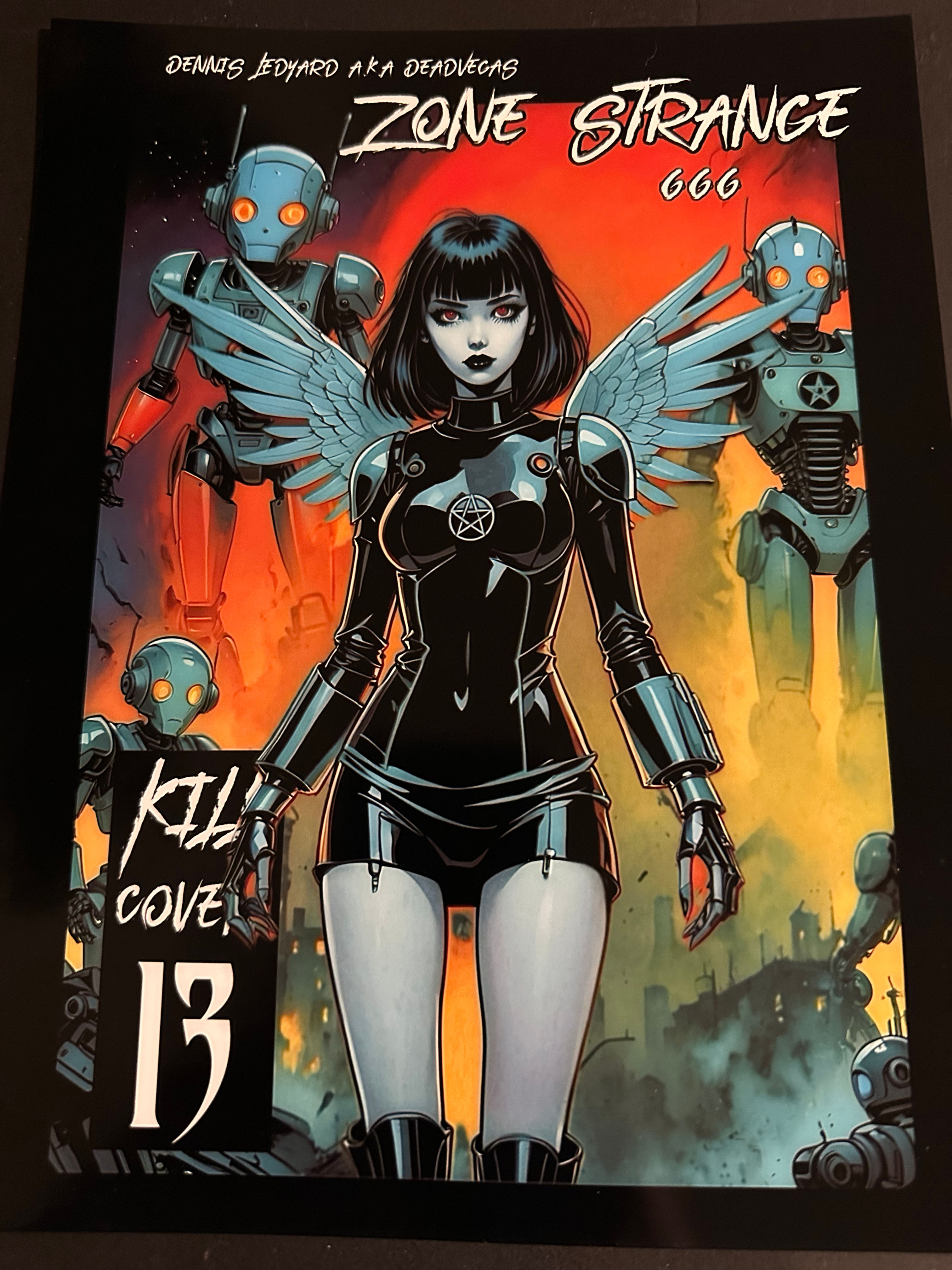 Zone Strange ( 666) Comic Poster Print