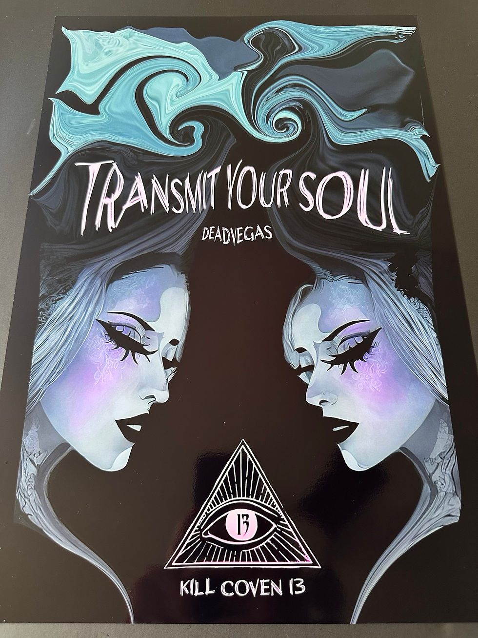 Transmit Your Soul ( Poster Comic Print )